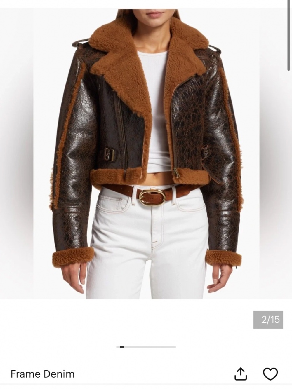 Frame moto jacket
